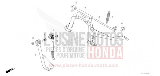 BEQUILLE WW125SS de 2025